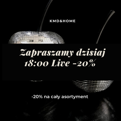 18:00 Transmisja na żywo -20 %