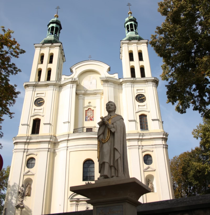 Sanktuarium w Pszowie na znanej trasie pielgrzymkowej śląska