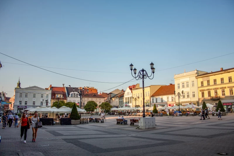 Klimatyczne centrum miasta w Rybniku