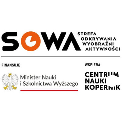 logo Strefa Odkrywania, Wyobraźni i Aktywności SOWA w Raciborzu